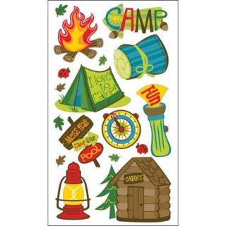 Sticko Classic Stickers Camping Fun