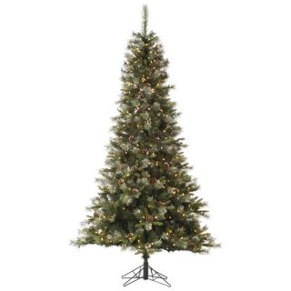 foot Iced Sonoma Spruce Tree with 800 Dura Lit Clear Lights