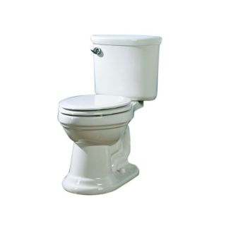 AquaSource Dreyton White 1.28 GPF (4.85 LPF) 12 Rough In WaterSense Elongated 2 Piece Comfort Height Toilet
