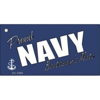Smart Blonde KC 7889 Proud Navy Boat Swains Mate Novelty Key Chain
