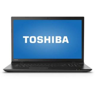 Toshiba Black 17.3" Satellite C75D C7224 Laptop PC with AMD A8 7410 Processor, DVD Drive, 8GB Memory, 1TB Hard Drive and Windows 8.1 (Eligible for Free Windows 10 Upgrade)
