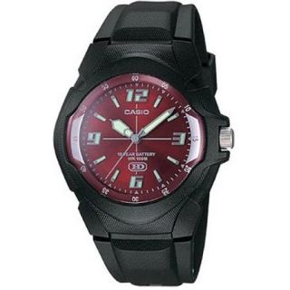 Casio Men's 10 Year Battery Sport Watch, Black Resin Strap