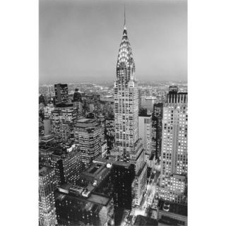 Ideal Decor 69 in. x 45 in. Chrysler Building Wall Mural DM659