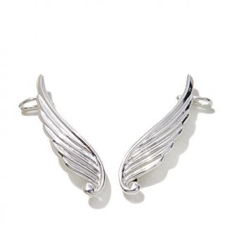 Sevilla Silver™ Wing Shaped Ear Cuff Earrings   7851965
