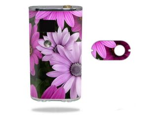 Skin Decal Wrap for Sigelei Tmax V5 vapor mod sticker vape Purple Flowers