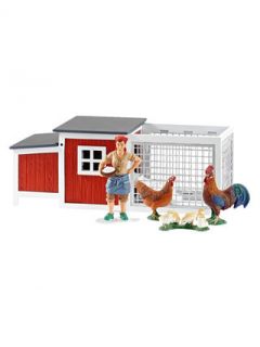 Chicken Coop Play Set by Schleich