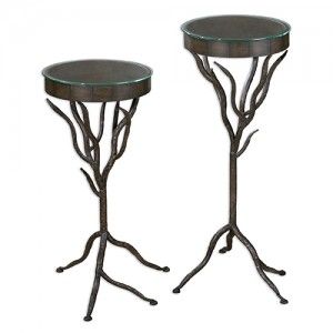 Uttermost 24316 Esher Plant Stands Set/2