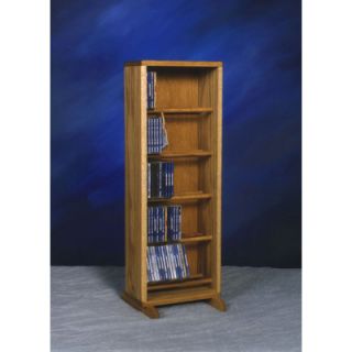 Wood Shed 500 Series 130 CD Dowel Multimedia Storage Rack