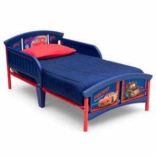 Disney Cars Toddler Bed and Multi Bin Organizer Bundle