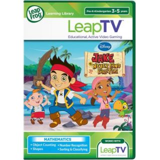 LeapFrog LeapTV Disney Jake and the Never Land Pirates Educational, Active Video Game