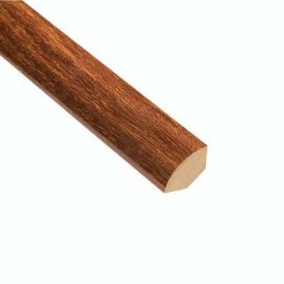 Home Legend High Gloss Natural Mahogany 3/4 in. Thick x 3/4 in. Wide x 94 in. Length Laminate Quarter Round Molding HL92QR