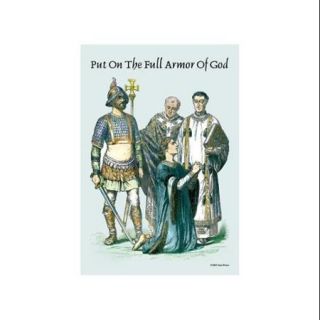 Put On The Full Armor of God Print (Canvas 20x30)