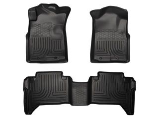Husky Liners Weatherbeater Series Front & 2Nd Seat Floor Liners 98951 2005 2015  Toyota Tacoma