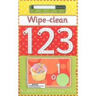 Wipe Clean 123 Number Learning Fun [With Cards and Pen]