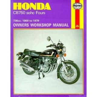 Honda Cb750 Sohc Fours Owners Workshop Manual, No. 131 736cc '69 '79