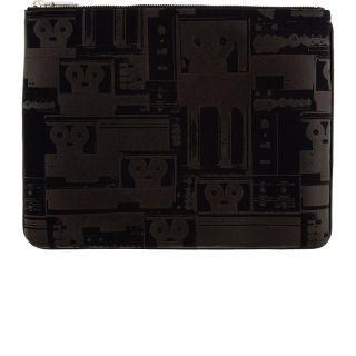 Givenchy Black Neoprene Printed Tablet Case