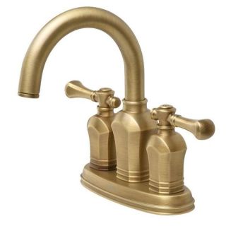 Verdanza 4 inch 2 Handle Bathroom Faucet in Antique Brass   17838817