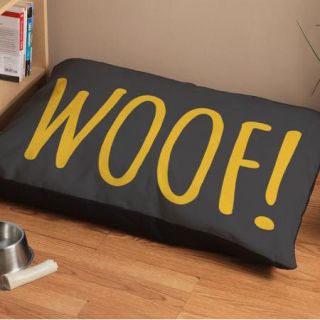 Checkerboard, Ltd ''Woof'' Dog Bed