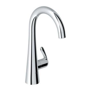 GROHE LadyLux3 Single Handle Pull Down Sprayer Kitchen Faucet in StarLight Chrome 30026000