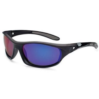 Gone Fishing Rockfish Matte Black/Grey Frame Brown/Emerald Lens Sunglasses