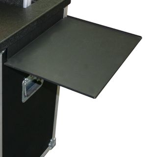 RotoLift Hanging Equipment Shelf in Black