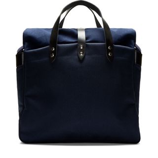 Nanamica Navy Roll Top Briefcase