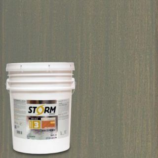 Storm System Category 3 5 gal. Bound Rock Exterior Semi Solid Dual Dispersion Wood Finish 345C103 5