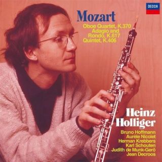 Mozart Oboe Quartet, K.370; Adagio and Rondo, K.617; Quintet, K.406