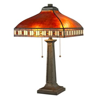 Lite Crimson 2 Light Java Bronze Table Lamp Light   17116954