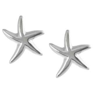 Journee Collection Sterling Silver Starfish Earrings   15055009
