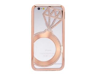 VWTECH® Deluxe Diamond Rhinestone Glitter Bling Chrome Metal Aluminum Hard Case Cover For Apple Iphone 6 4.7" Inch