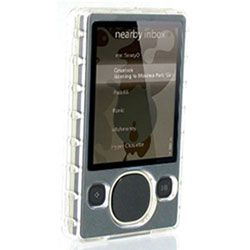 Clear Plastic Crystal Case for Microsoft Zune 80GB  