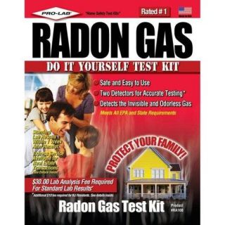 PRO LAB RA100 Radon Gas Do It Yourself Test Kit