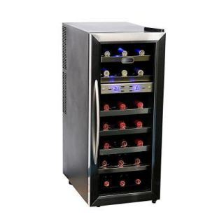 Whynter 21 Bottle Dual Zone Wine Cooler WC 211DZ
