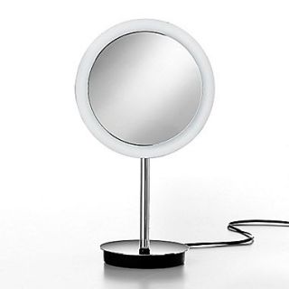 WS Bath Collections Mirror Pure Mevedo 3X Magnifying Makeup Mirror with Lighting