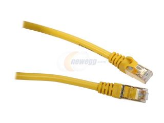 Rosewill RCNC 11056 100 ft. Cat 7 Yellow Shielded Twisted Pair (S/STP) Networking Cable