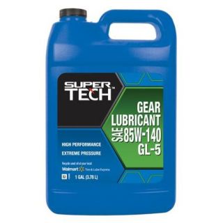 Super Tech 85W 140 High Performance Gear Oil, 1 Gallon