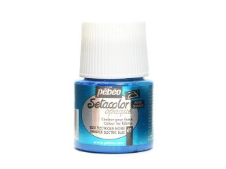 Pebeo Setacolor Opaque Fabric Paint shimmer pearl 45 ml  [Pack of 3]