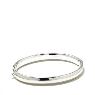 Sevilla Silver™ High Polished Hinged Sterling Silver Bangle Bracelet   7641816