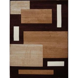 Home Dynamix Sumatra Brown 5 ft. 2 in. x 7 ft. 2 in. Area Rug 2 9377A 500