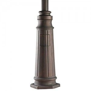 Kichler 9542OZ Outdoor Light, Classic (Formal Traditional) Post Fixture   Olde Bronze