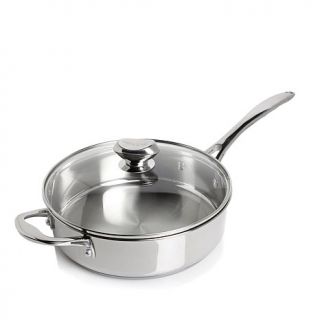 Wolfgang Puck 10" Stainless Steel Sauté Pan with Lid   7667278