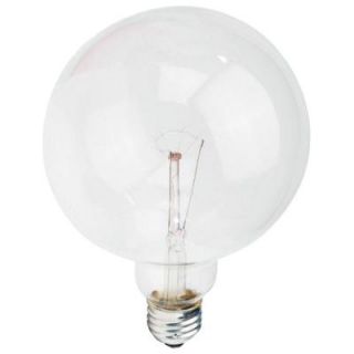 Philips DuraMax 60 Watt Incandescent G40 Clear Long Life Globe Light Bulb (6 Pack) 168526