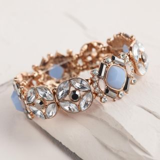 Blue Stone Stretch Bracelet
