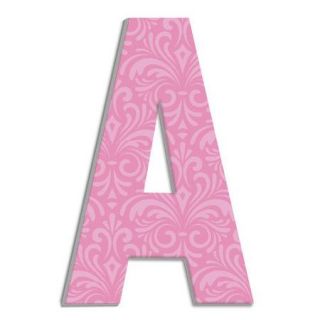 Stupell Industries Damask Hanging Initials