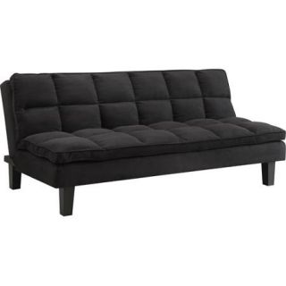 Allegra Pillow Top Futon, Black