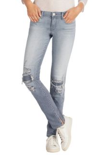 J Brand Destructed Mid Rise Jeans (Sweet)