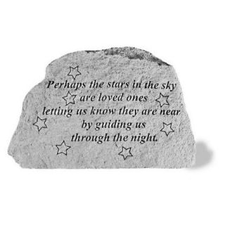 Perhaps The Stars In The Sky Memorial Accent Stone