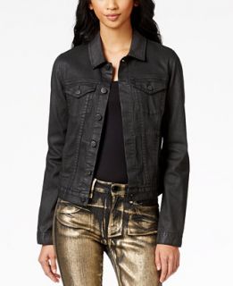 Calvin Klein Jeans Coated Trucker Jacket   Women