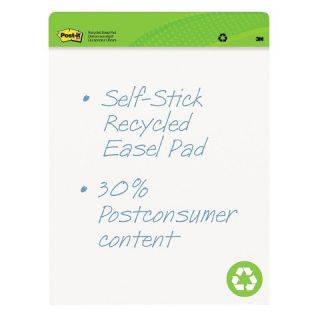 Self Stick Easel Pads   White (30 Sheets Per Pad
